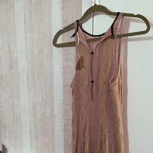 Free People Ivory Comb Dress